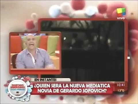 GERARDO SOFOVICH CON SILVIA RODRÍGUEZ CUÑADA DE NAZARENA