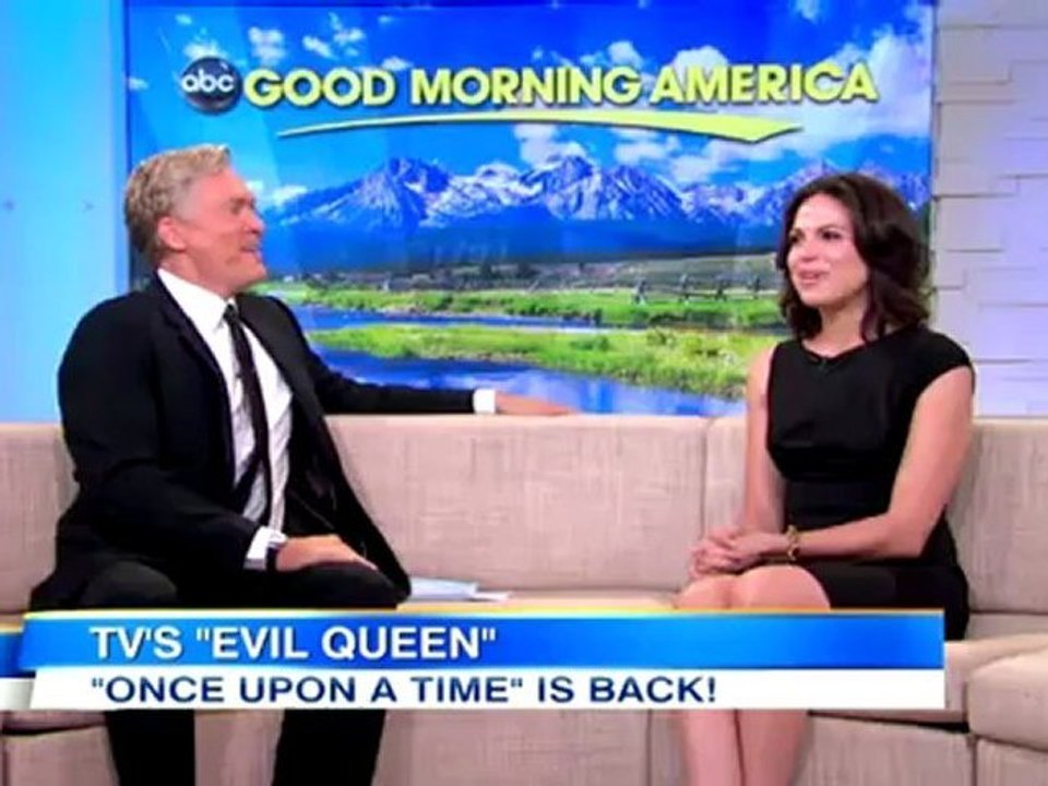 Lana Parrilla on Good Morning America