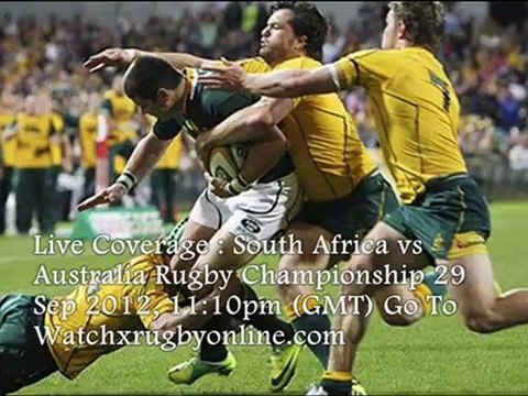 Australia vs South Africa Live Rugby Match Online 29-09-2012