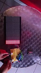Téléfab : ping-pong sur matrice à LEDs