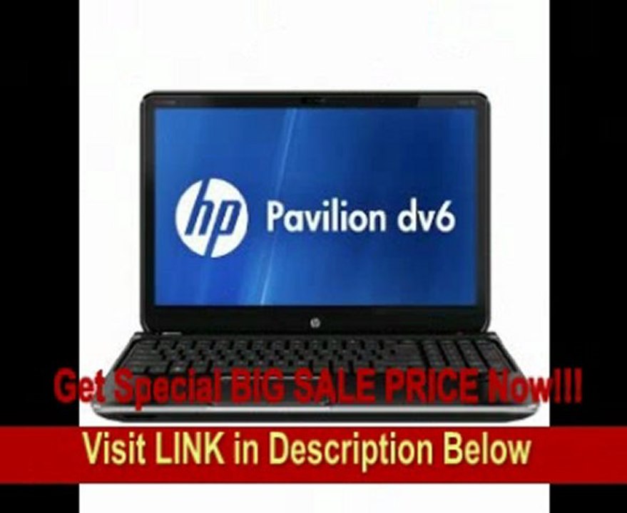 BEST BUY HP Pavilion DV6-7014nr Notebook PC, Midnight Black, 16GB RAM Upgrade