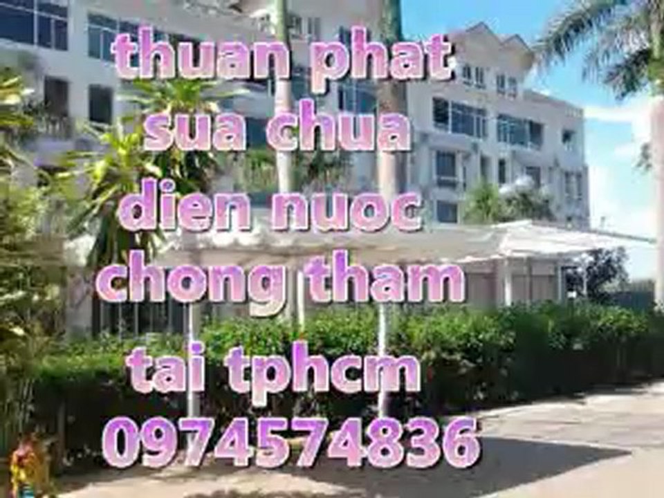 chuyen sua dien nuoc tai quan go vap tphcm 0906700438