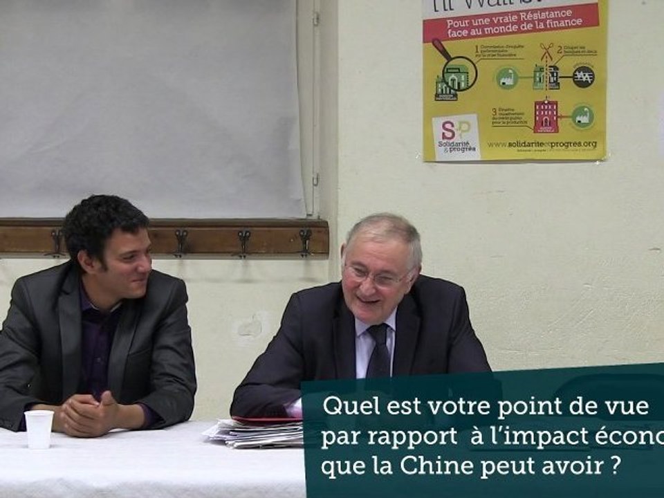 Question 1 : la Chine.