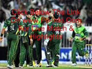 Highlights Live Cricket SA v Pakistan T20 Live 15th Match Scorecard On 28 September 2012