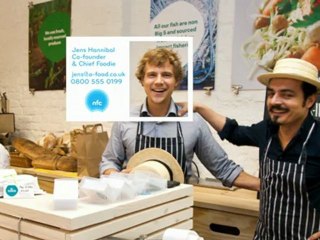 NFC Business Cards from MOO