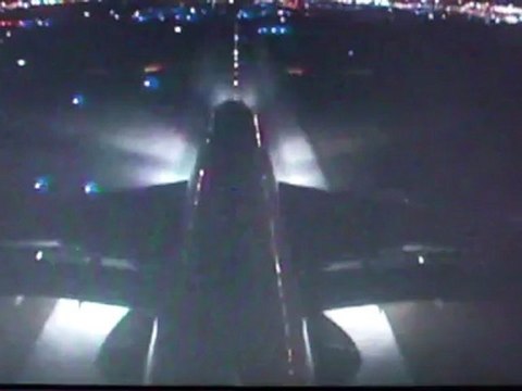 Roissy CDG - Atterrissage de l'A380 d'Air France