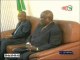 Séance de travail entre les présidents des 2 chambres du parlement et la délégation parlement panafricain