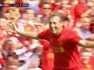 2012-08-12 Liverpool vs Bayer Lev 2-0 Lucas (29) Friendly