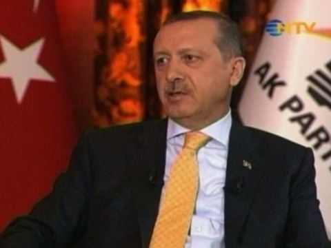 Turkish PM slams Russia, China, Iran over Syria