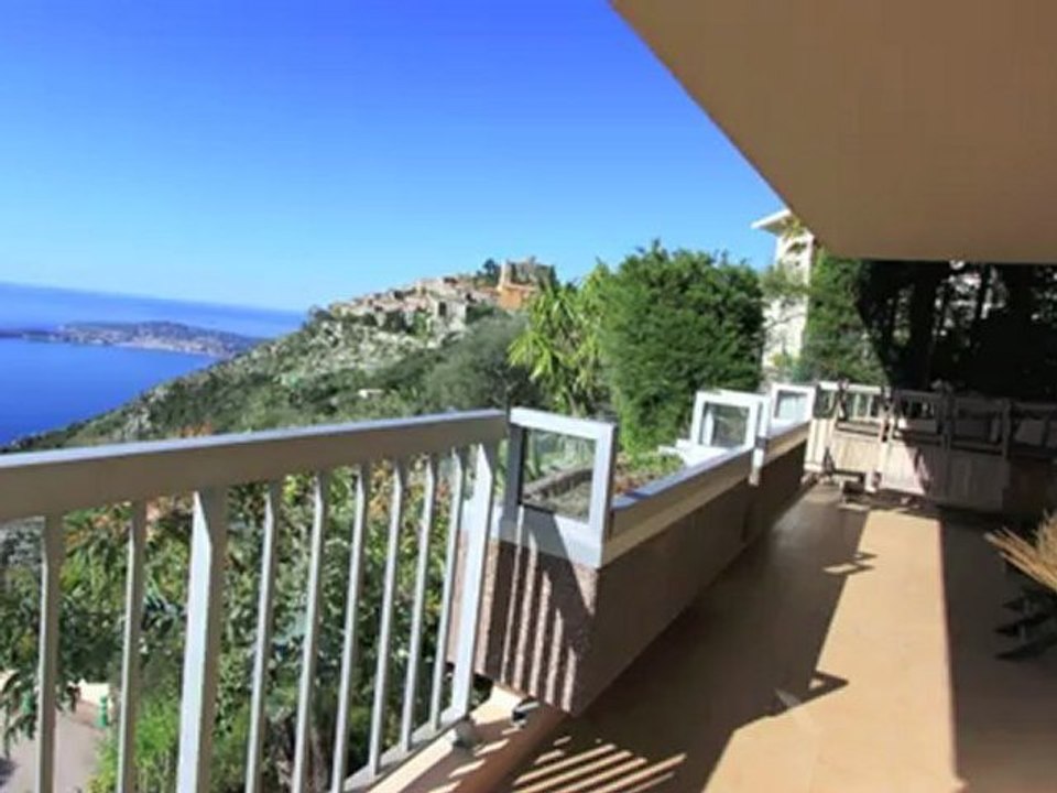 Appartement à vendre 3 pièces Eze village (06360) - vue mer et village - 86m2