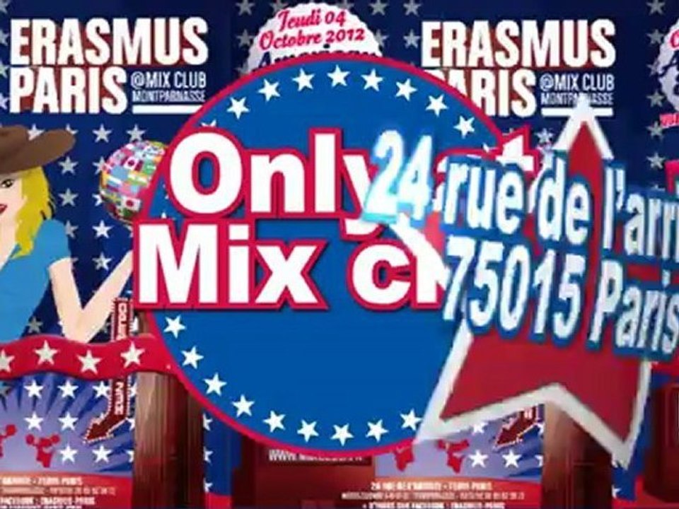 American Erasmus - 4octobre2012 - Mix Club - Entrée Gratuite