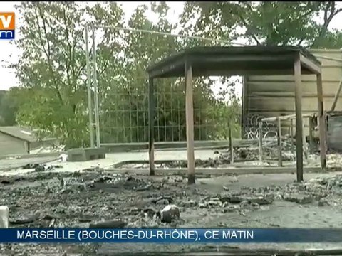 Marseille : un camp de Roms évacué par les habitants