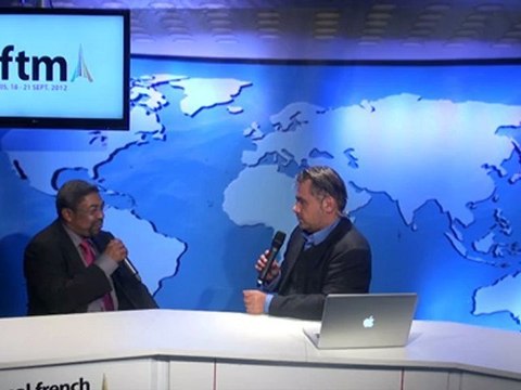 Interview de Jean Max Rakotomamonjy ministre du tourisme de Madagascar pendant le salon IFTM Top Résa 2012