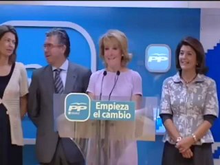 Aguirre: "Si yo fuera Rajoy no hablaría ni con el cuello de mi camisa"