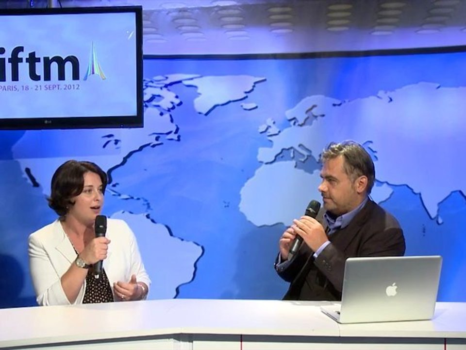 Interview de Silvya Pinel, ministre du tourisme à l'occasion du salon IFTM Top Résa 2012
