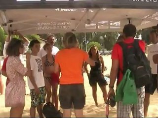 HOSSEGOR - été 2012 -  TROPHEE - COUREURS D'ECUME - - 19 Aout 2012 - canal d'hossegor à la nage