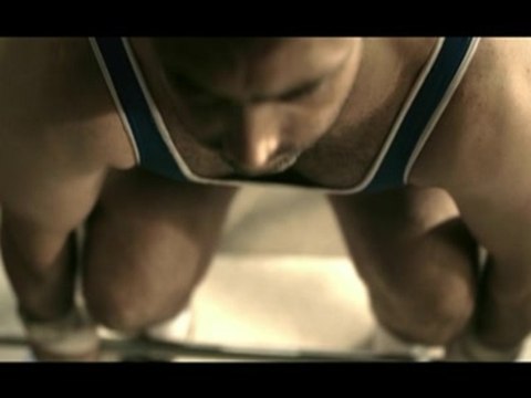 German weightlifter humiliated by janitor