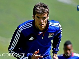 Gourcuff espère reprendre "mi-octobre"