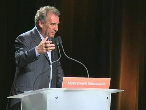 François Bayrou, discours d'ouverture - UR2012 - 280912