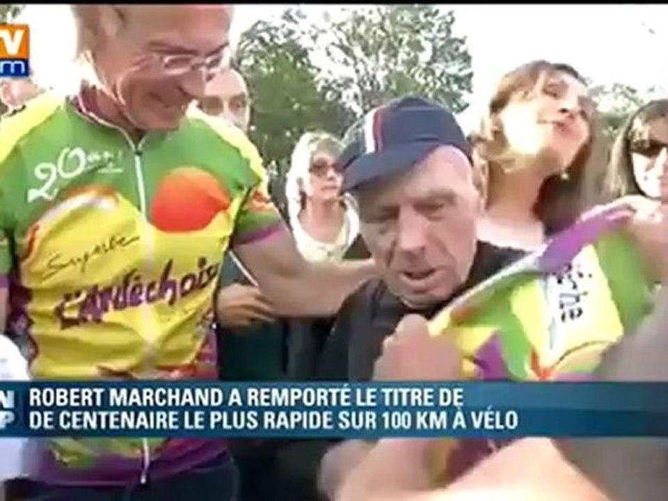 Robert Marchand 100 ans et 100 km à vélo