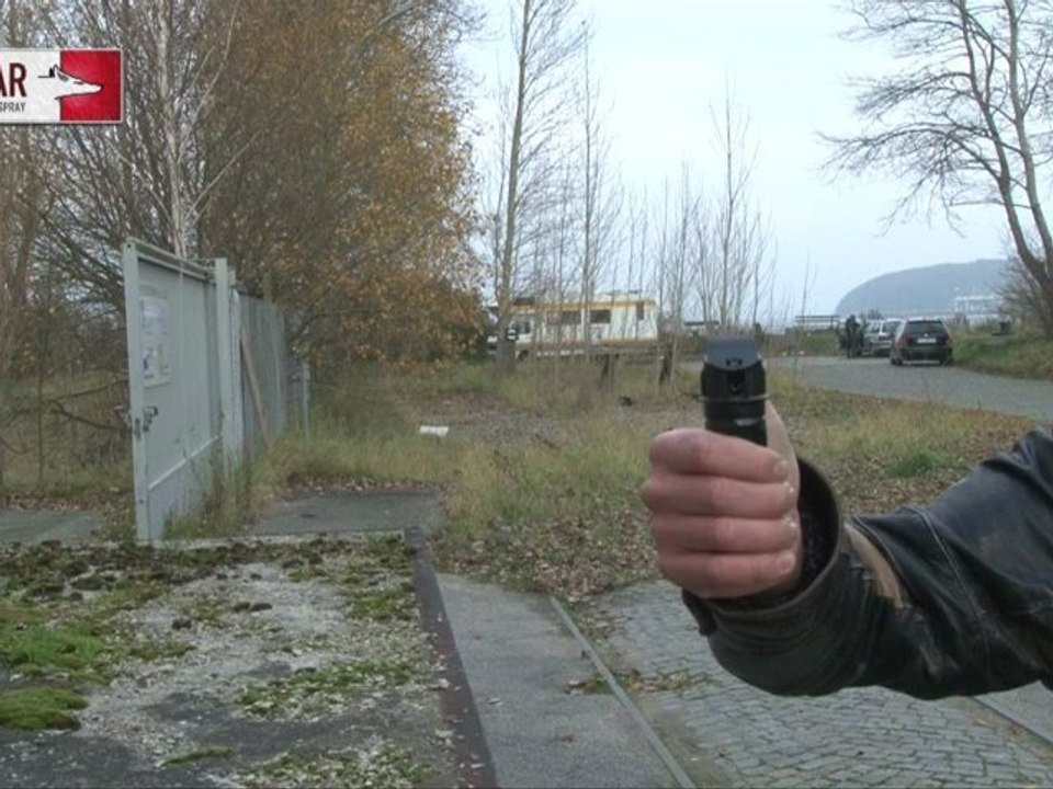 Fox 5.3 Cone Pepper Spray Demo / Test