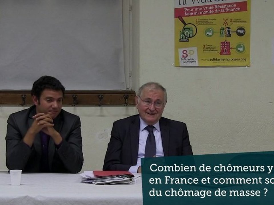 Question 7 : le chômage