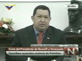 (Vídeo) Chávez  Acuerdos Venezuela y Rusia permiten el desarrollo de ambas naciones y de otras regiones