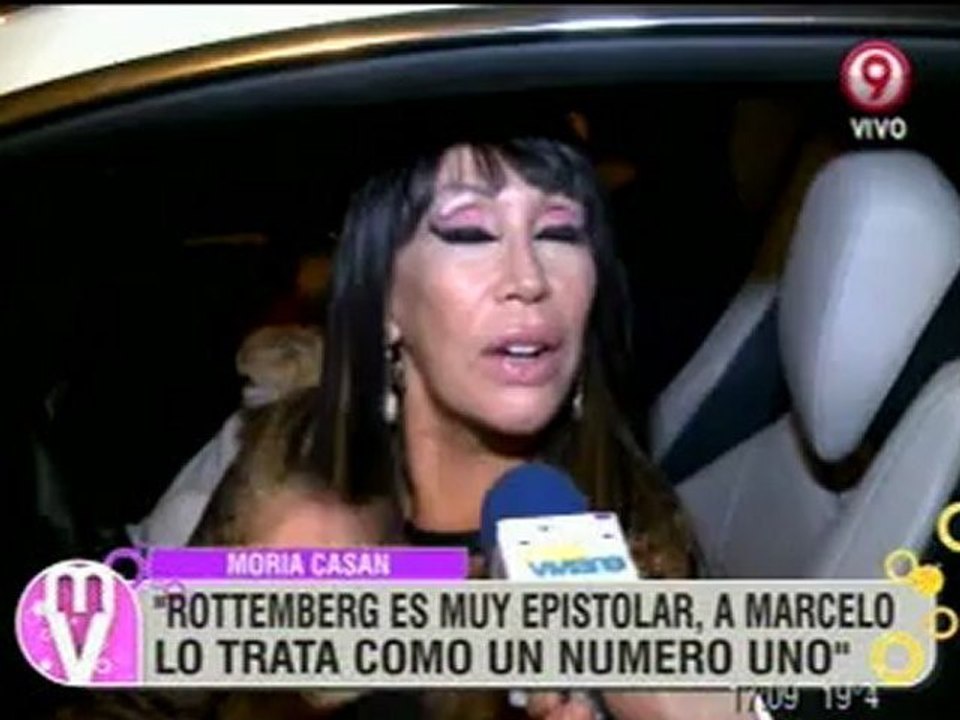 Pronto.com.ar Moria Casán opina sobre la cara de Rottemberg 1