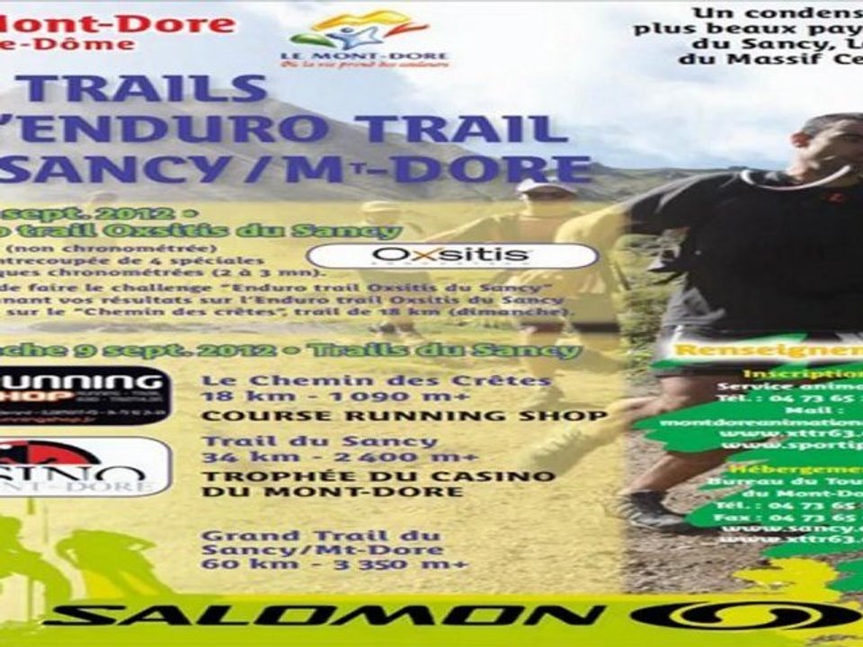 Trail du Sancy 2012 - Teaser