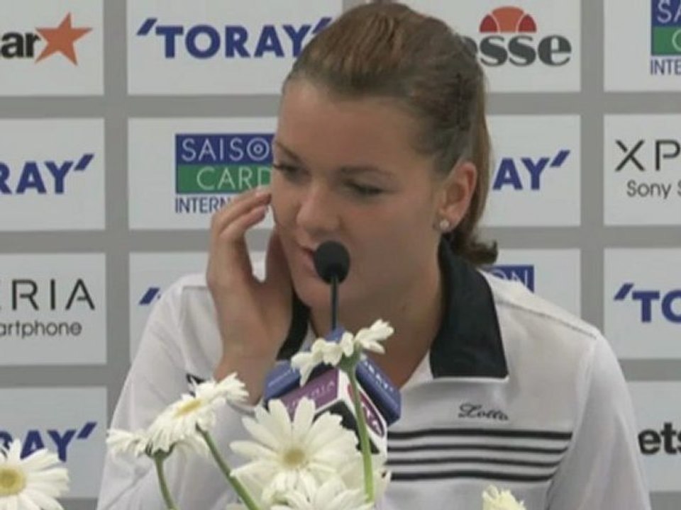 Radwanska explains 'smart' tactics