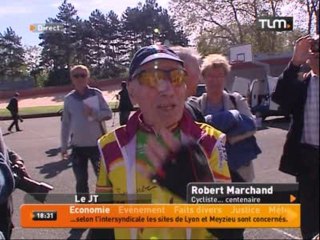 Un cycliste centenaire recordman! (Lyon)