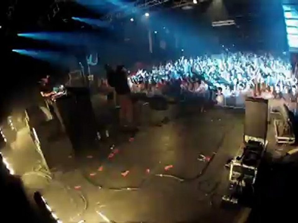 Foreign Beggars sur scène à Marsatac - 28/09/12 Dock des Suds (Marseille)