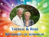 80 ans Thérèse et René! Nos grands parents Chéris! - Montage