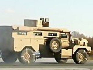 Force Protection Vehicle 60 MPH Brake Test
