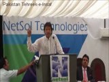 Imran Khan visits and talks at Netsol Technologies (Sep 25, 2012)