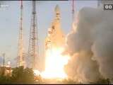 Launch of ASTRA 2F & GSAT-10 on Ariane 5