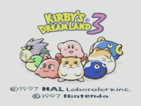 CGRundertow KIRBY'S DREAM LAND 3 for Super Nintendo Video Game Review