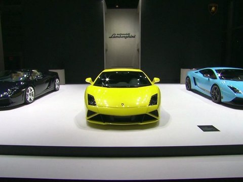 Autosital - Le stand Lamborghini du Mondial de Paris 2012