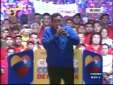 Candidato Chávez:  No importan los apagones. . . está en juego la patria