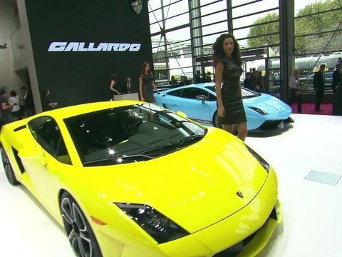 Autosital - Vues générales du stand Lamborghini du Mondial de Paris 2012