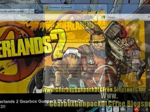 Borderlands 2 Gearbox Gunpack DLC - Xbox 360 - PS3
