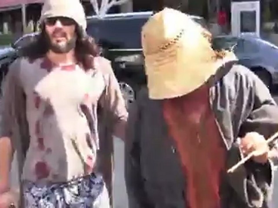 Russell Brands Homeless Breakfast