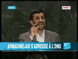 Discours d'Ahmadinejad à l'assemblée générale des Nations-Unies
