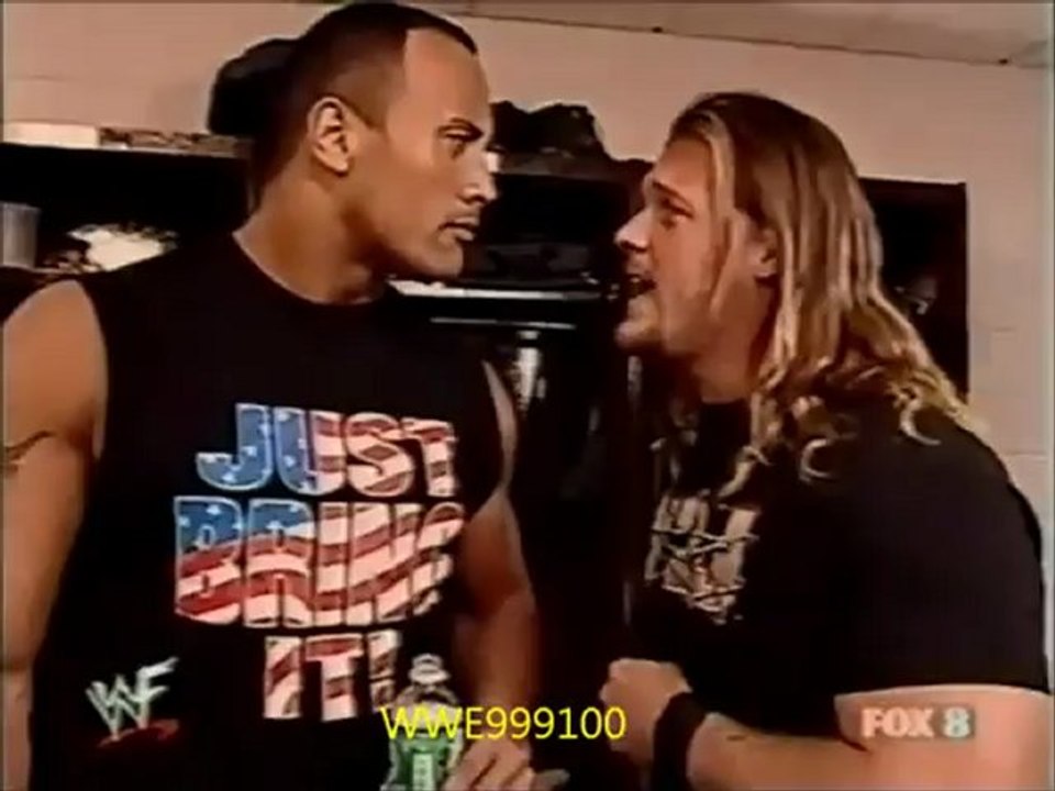 WWE ROCK & CHRIS JERICHO SEGMENT (SMACKDOWN 11-14-2001)