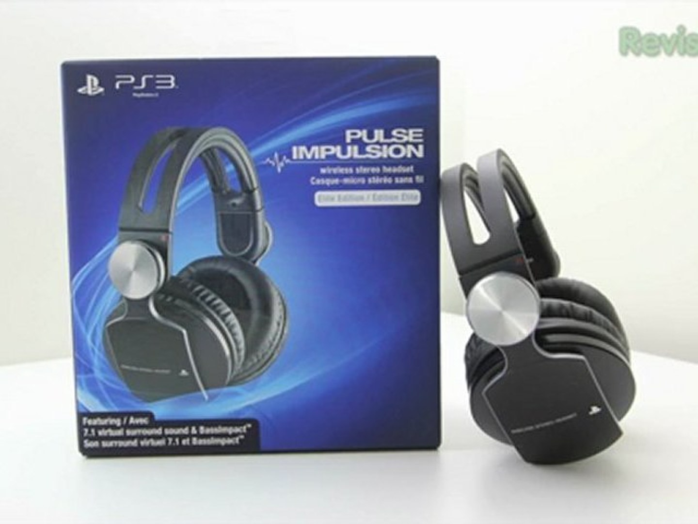 PS3 PULSE Wireless Stereo Headset Elite Edition Unboxing - Unbox Therapy  Extras - video Dailymotion