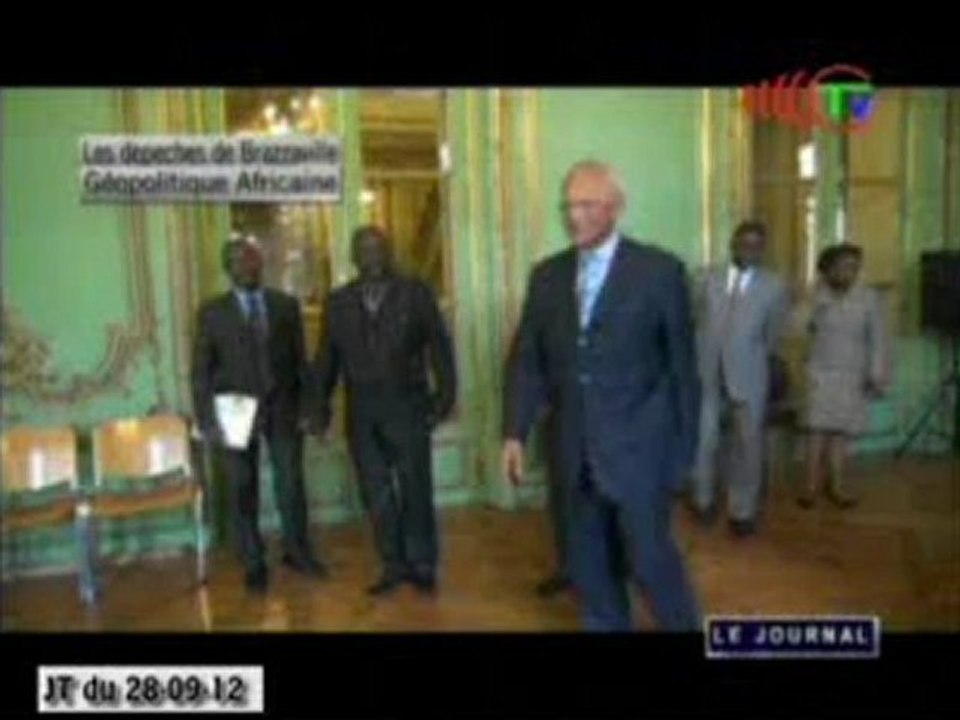 Sinistrés du 4 mars : Henri Lopes reçoit un don financier du maire de Saint-Dié des Vosges