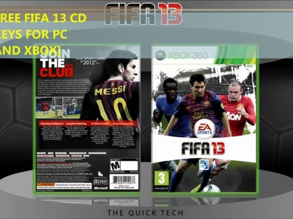 Free Fifa 13 CD key