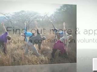 Conservation volunteer in South Africa