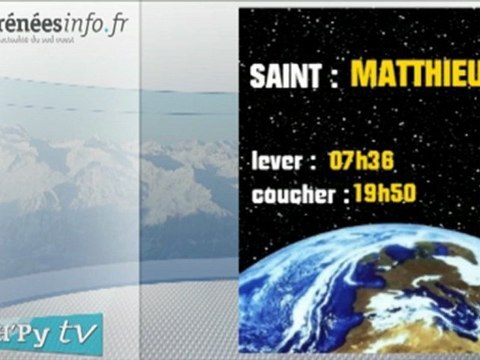 H'Py Tv La Météo des Hautes-Pyrénées (28 septembre 2012)