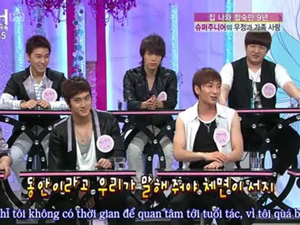 [Vietsub] 090610 KBS2 Yeoyoomanman - Super Junior (11 members)(Sujubox@kites.vn)1-2